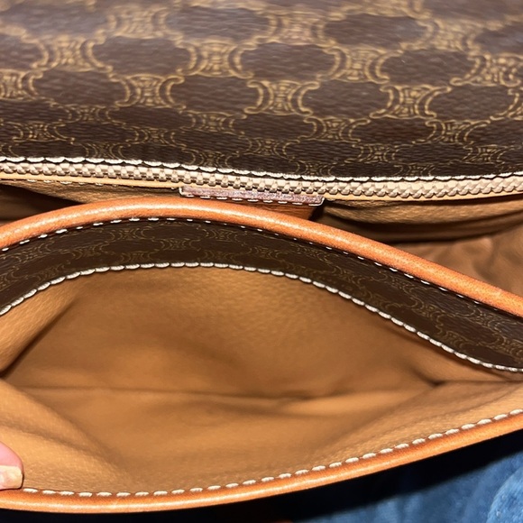 Céline BUNDLE!!🤎Brown Coated Canvas Macadam Bag & Wallet BUNDLE🤎🤎Authentic - Picture 11 of 17